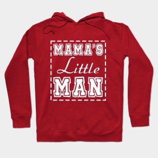 Mom and Son Matching Outfits Mama and Mama's Litter Man Print Shirts Cute Mom and Son Valentine's Day Hoodie